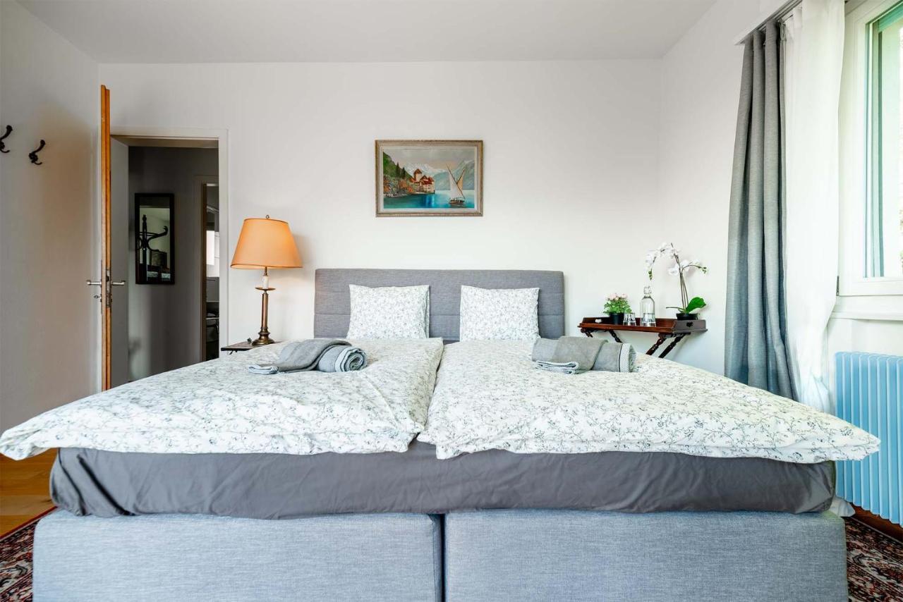 Rooms In Splendid Apartment With Parking-Stunning Lake View Монтрё Экстерьер фото